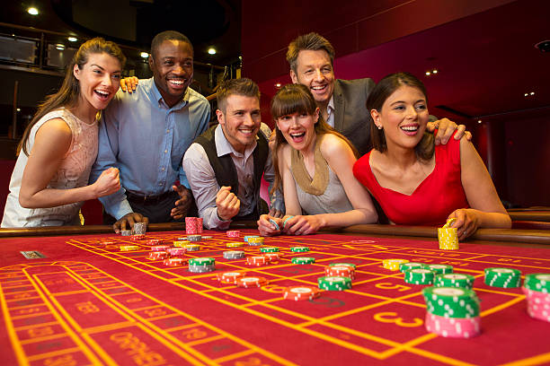 Roulette wheel at slotgacor77 live studio